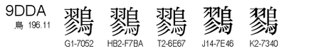 U+9DDA
